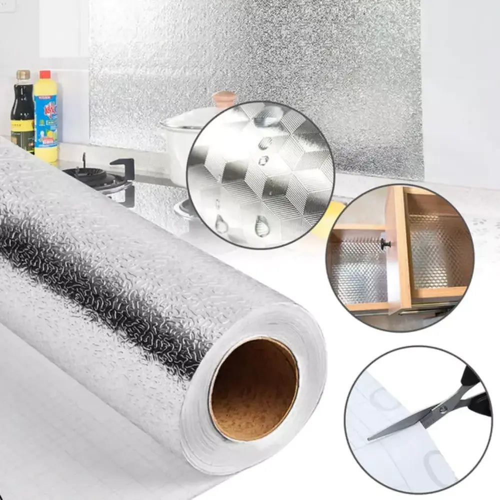 x3 Papel Aluminio Adhesivo