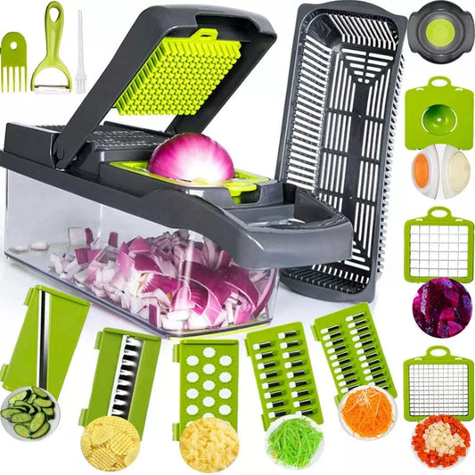 Kit de cocina Profesional – Corta, Rebana, Pica y Ralla