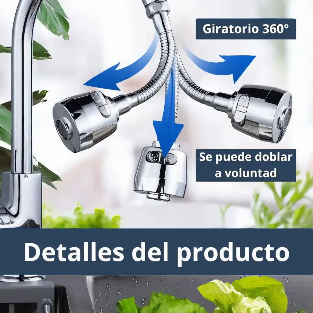 Grifo flexible 3D