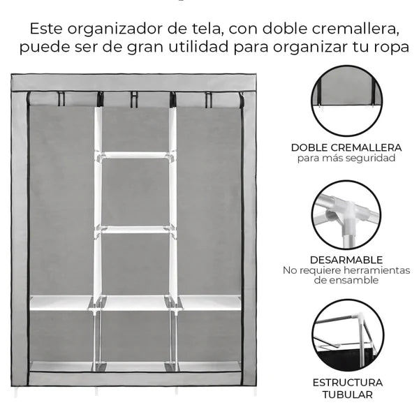 SOLO HOY GRAN LIQUIDACION: Ropero Armable Closet 3 Puertas + Envió GRATIS + Paga en la entrega