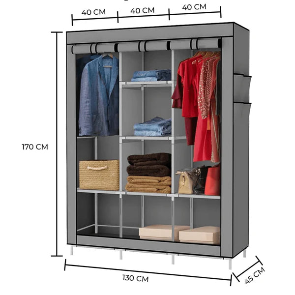 SOLO HOY GRAN LIQUIDACION: Ropero Armable Closet 3 Puertas + Envió GRATIS + Paga en la entrega