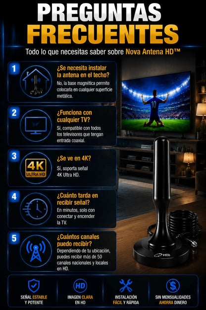 SOLO HOY GRAN LIQUIDACION: Antena Turbo Pro 3000 + Envió GRATIS + Paga en la entrega