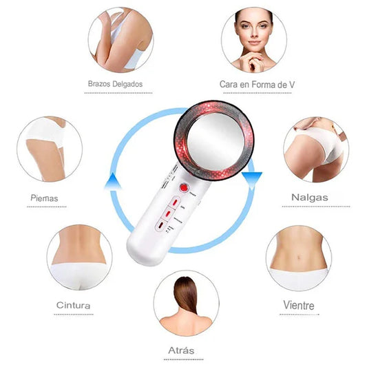 Máquina de Cavitación Ultrasónica 3 en 1 Masajeador Corporal + Envió GRATIS + Paga en la entrega