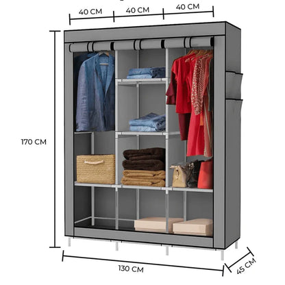 SOLO HOY GRAN LIQUIDACION: Ropero Armable Closet 3 Puertas + Envió GRATIS + Paga en la entrega